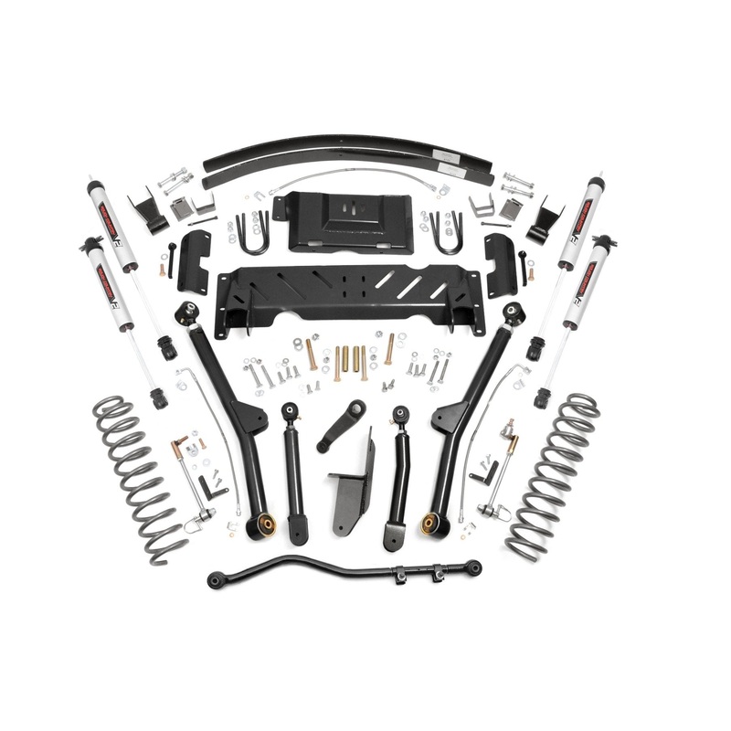 4.5 Inch Lift Kit | Long Arm | RR AAL | NP231 | V2 | Jeep Cherokee XJ (84-01)