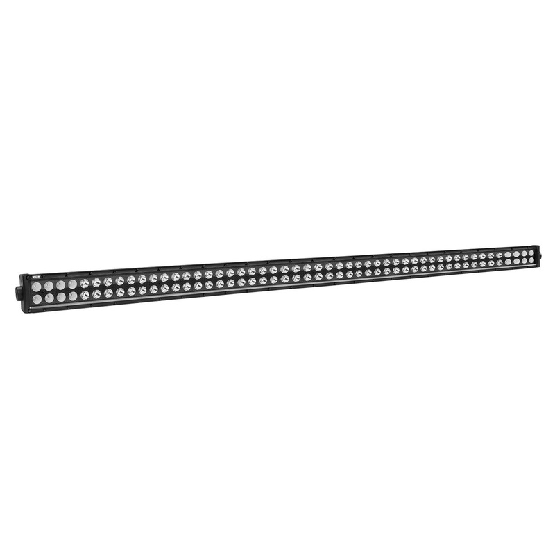 Westin 09-12212-100C B-Force Black Face 50 inch Double Row LED Light Bar with Combo Beam