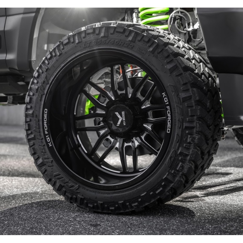 2021 Ford Platinum F350 Powerstroke – KG1 Forged Aristo Wheels Pre-Mounted on Nitto Trail Grappler M/T Tires