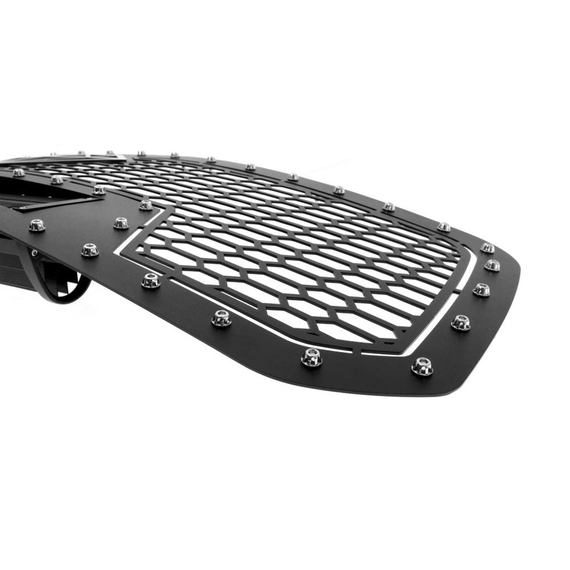 APS GR04LEI86L Main Upper Rivet Grille Fits 2013-2021 Ram 1500