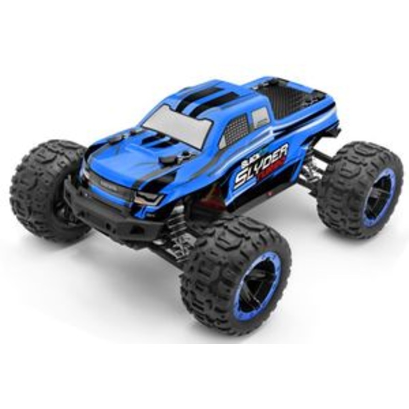 BlackZon Slyder MT Turbo 1/16 4WD RTR 2S Brushless – Blue