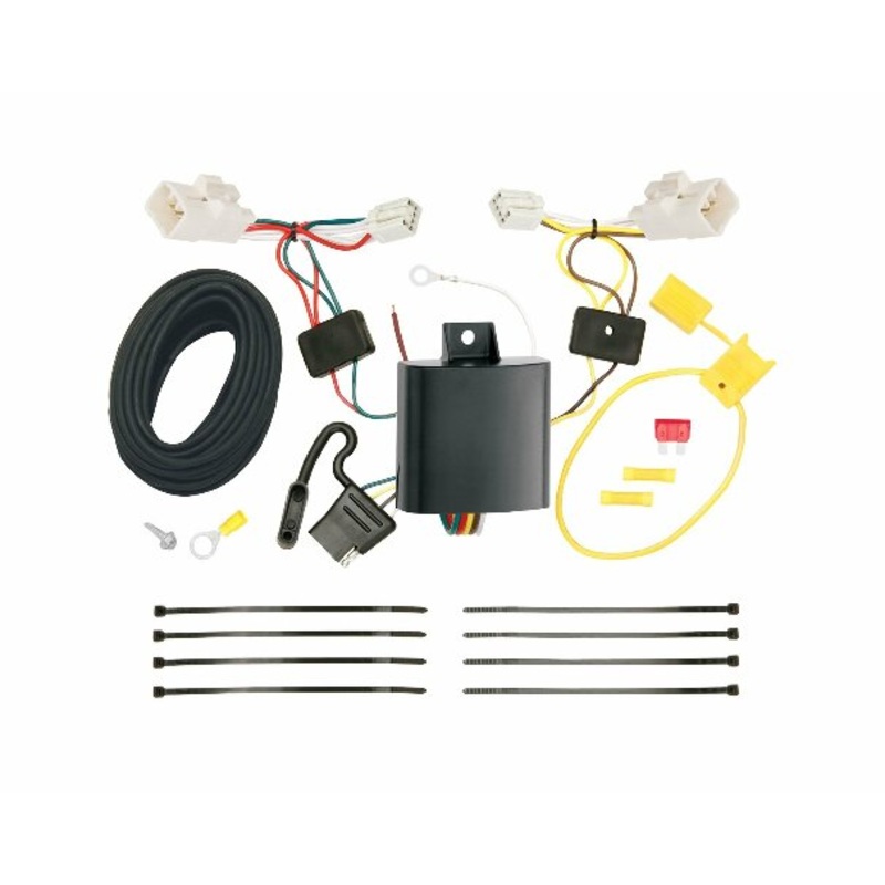 Tekonsha T-One T-Connector Harness, 4-Way Flat, Compatible with Select KIA Forte
