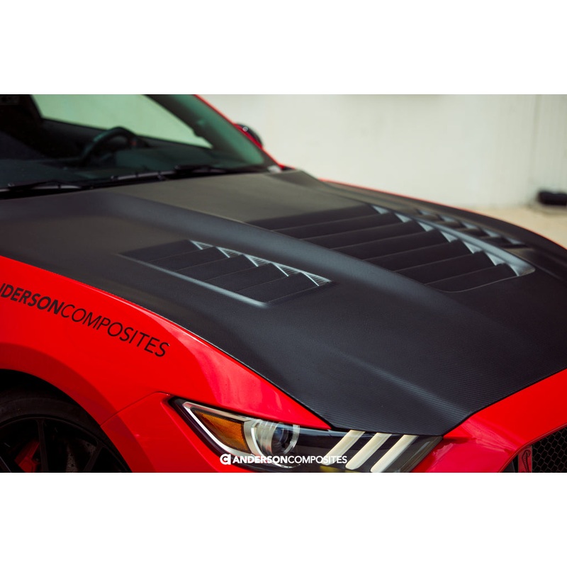 2015 – 2020 Shelby GT350 Dry Carbon Fiber Hood