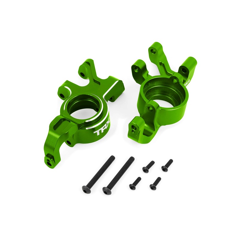 STEERING BLOCKS ALUM GRN