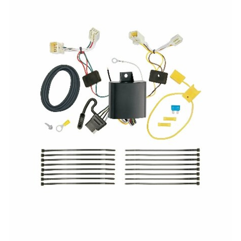Tekonsha T-One T-Connector Harness, 4-Way Flat, Compatible with Select Hyundai Sonata