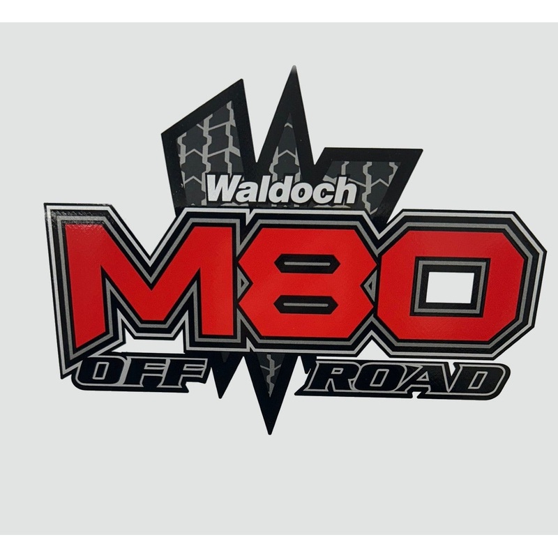Waldoch M80 Logo Sticker