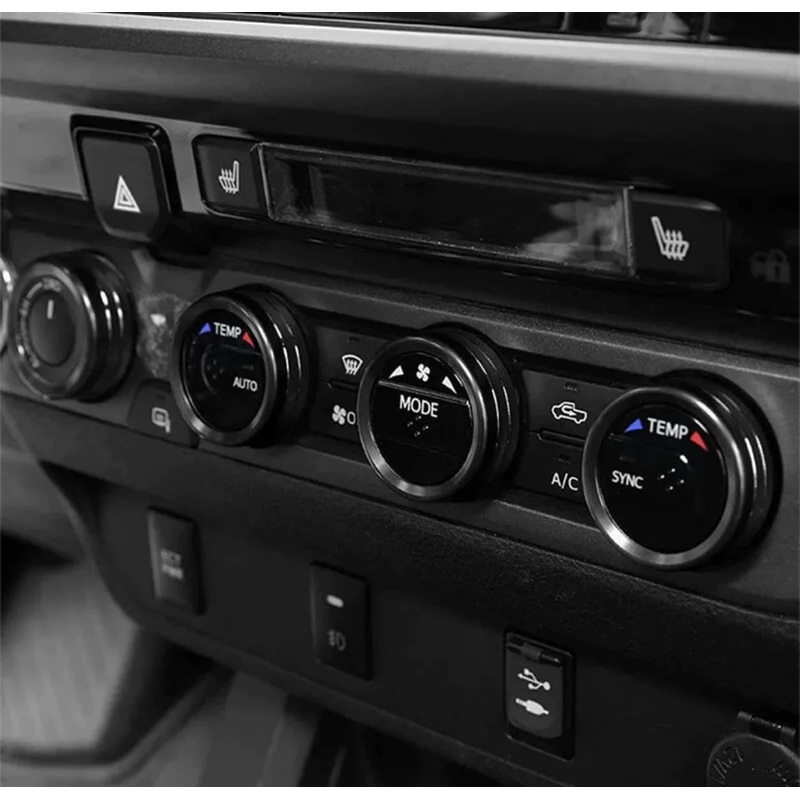 Interior Aluminum Knobs for Tacoma (2016-2023)