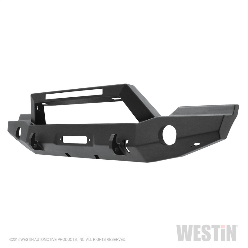 WJ2 Full Width Front Bumper w/LED Light 59-80055