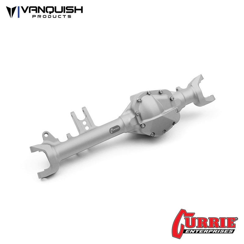 Currie VS4-10 D44 Front Axle Clear Anodized Clear