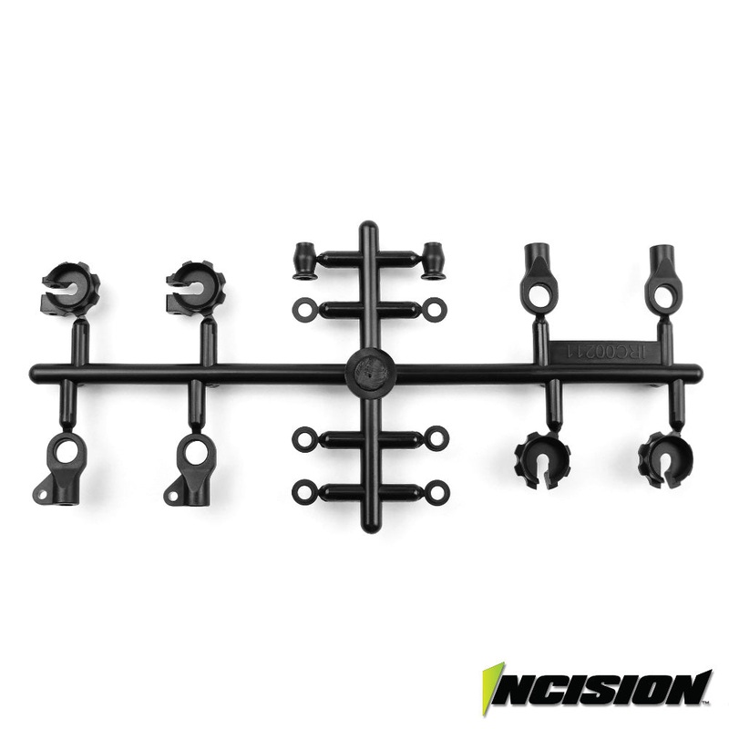 Incision 90mm Scale Shock Plastic Parts