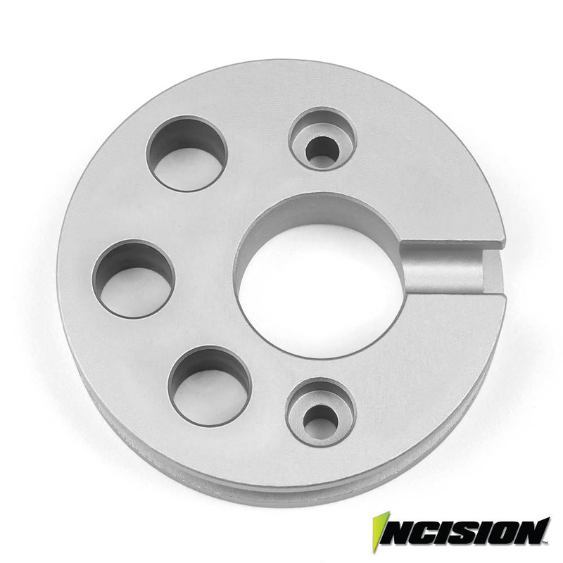 Incision Yeti/RR10 Motor Cam Clear Anodized Clear