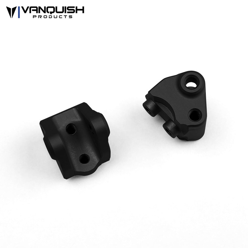 SCX10-II Lower Link/Shock Mount Black Anodized Black