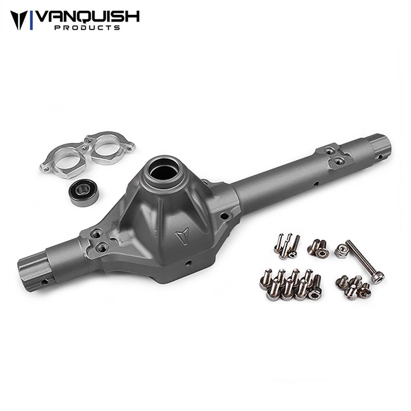 Wraith / Yeti Axle V2 Grey Anodized Grey