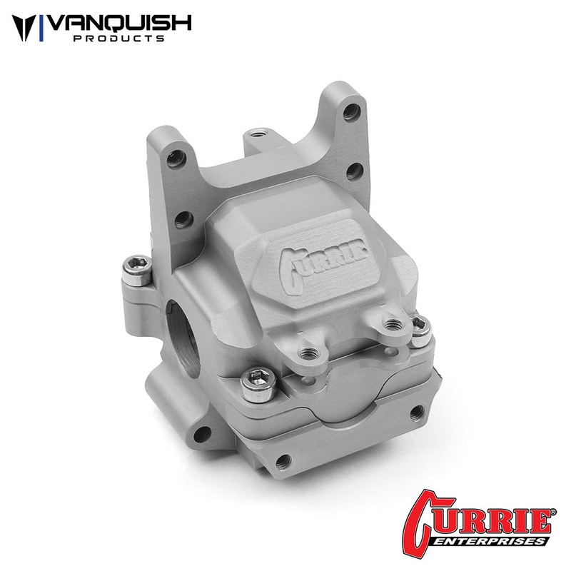 Yeti Currie F9 Front Bulkhead Clear Anodized Clear