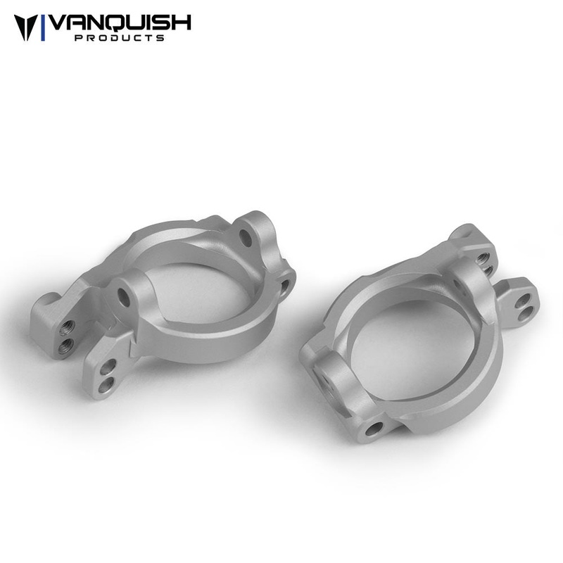 Yeti Front Caster Blocks Clear Anodized Clear