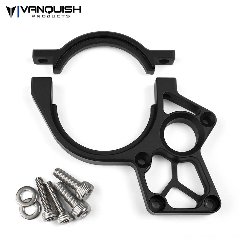 Yeti/RR10 Motor Plate Black Anodized Black