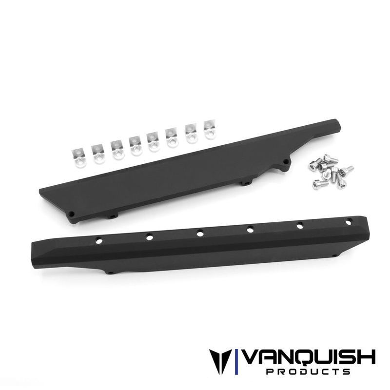 Aluminum Origin Rock Sliders Black