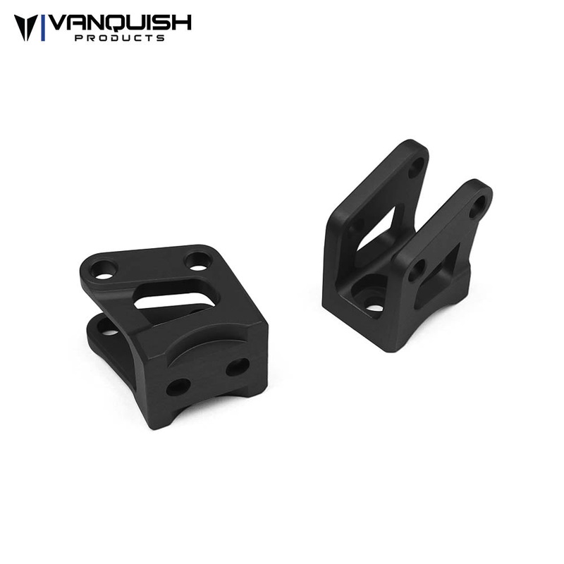 Axial AR60 Axle Shock Link Mounts Black