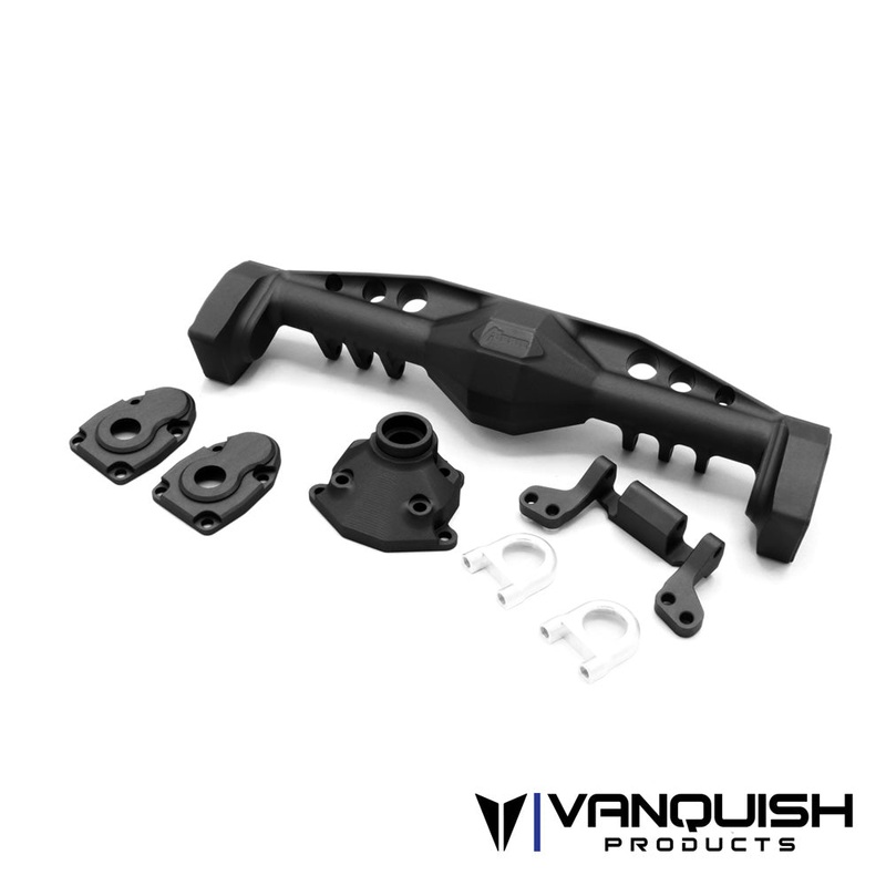 Axial SCX10-III Currie F9 Rear Axle Black Anodized Black