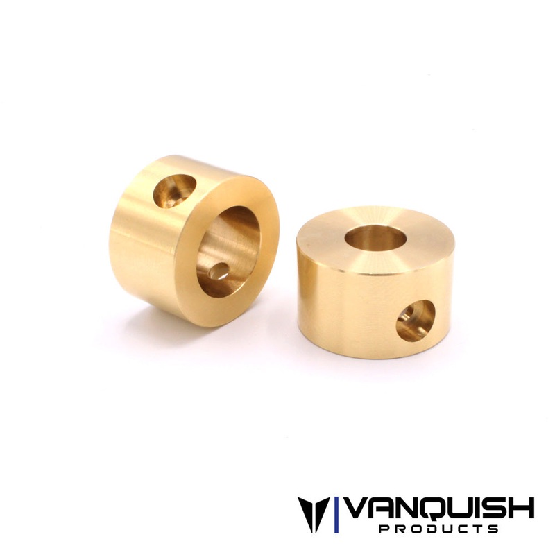 Brass Rear Axle Cap Weights