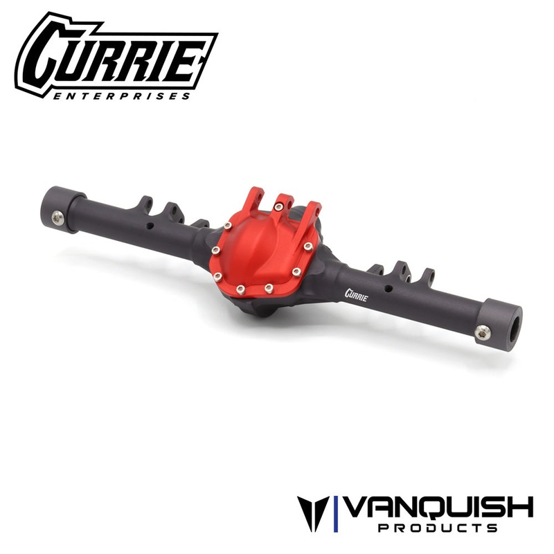 Currie HD44 VS4-10 Rear Axle Black Anodized Black
