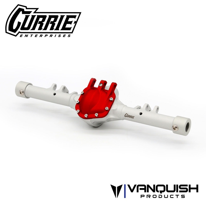 Currie HD44 VS4-10 Rear Axle Clear Anodized Clear