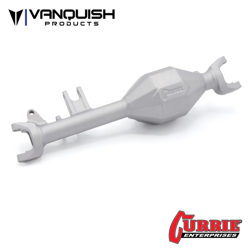 Currie VS4-10 F9 Front Axle Clear Anodized Clear