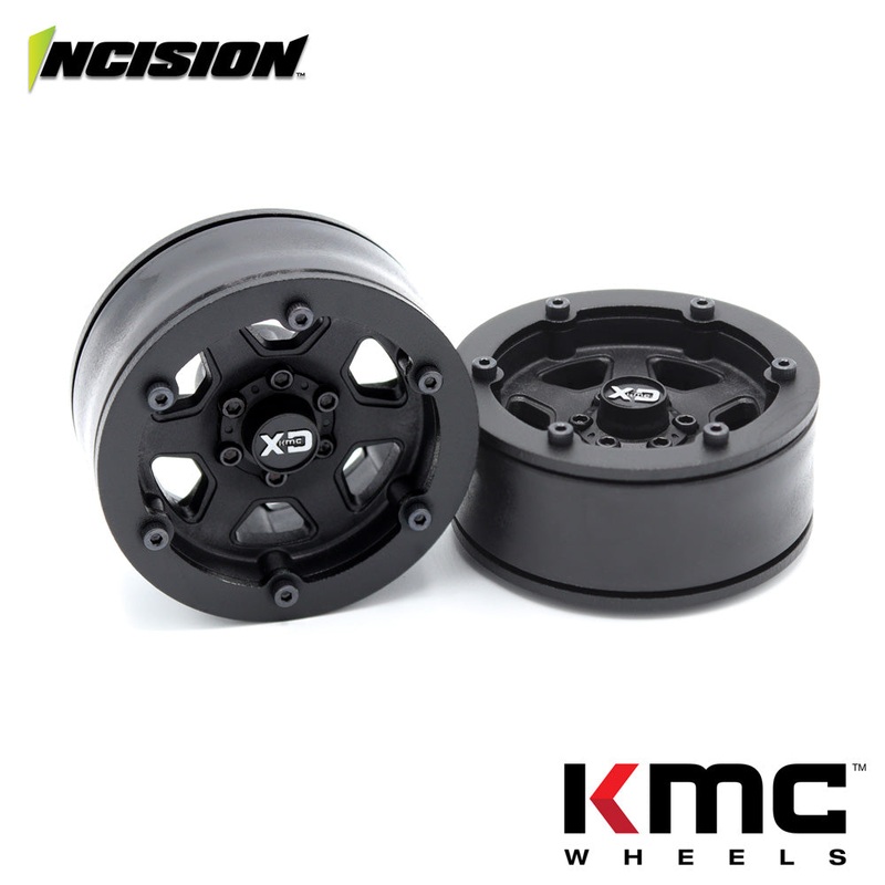 Incision 1.9 KMC KM233 Hex Molded Beadlock Black