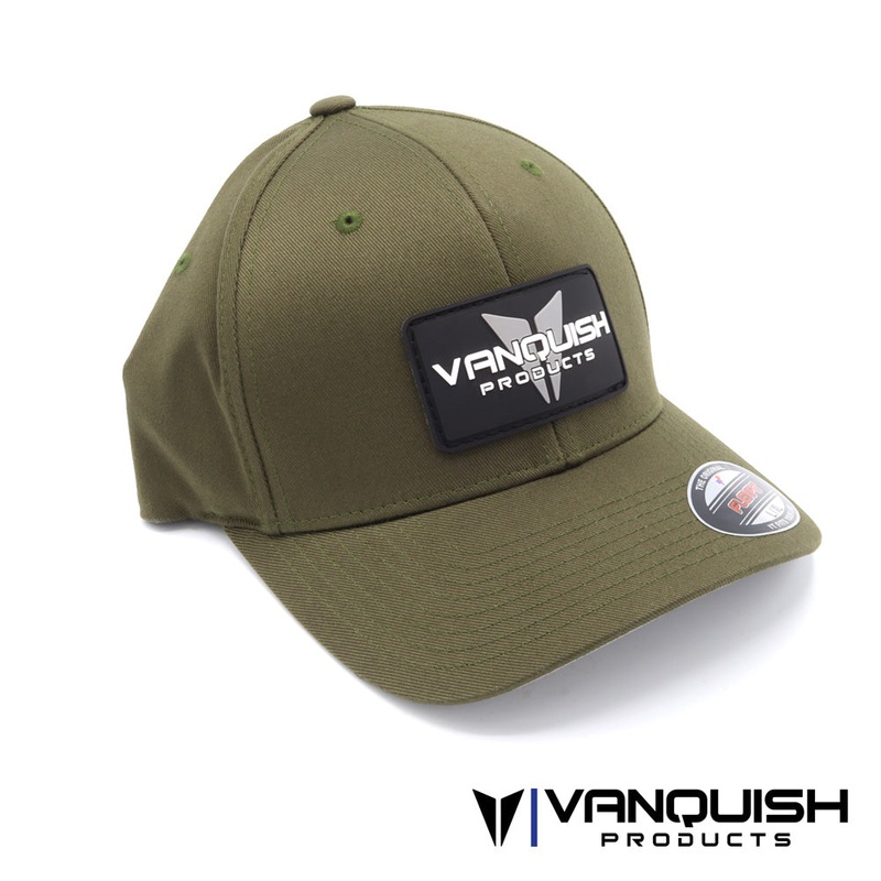 Vanquish Flextfit Hat – Patch – Olive L/XL