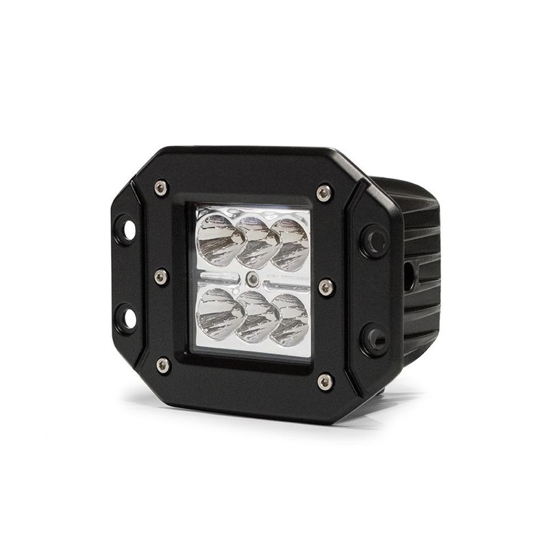DV8 3″ Flush Mount Cube Light B3FM24W3W