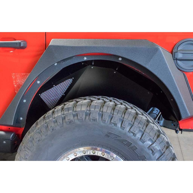 DV8 Black Rear Inner Fender Liners INFEND-03RB