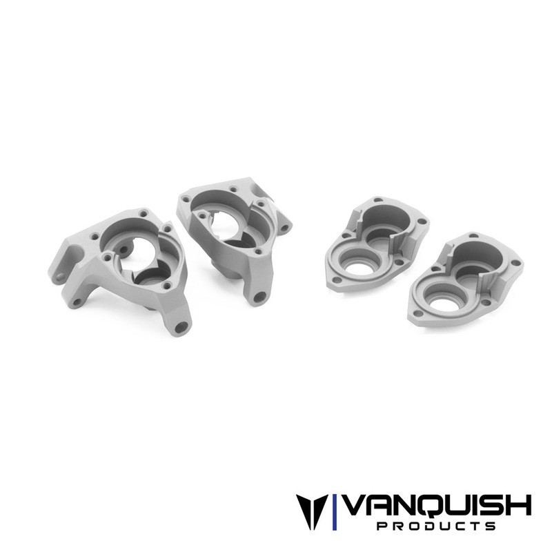 F10 Portal Aluminum Front Knuckle Black