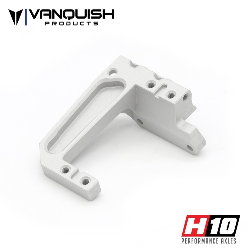 H10 Aluminum Servo Mount Black