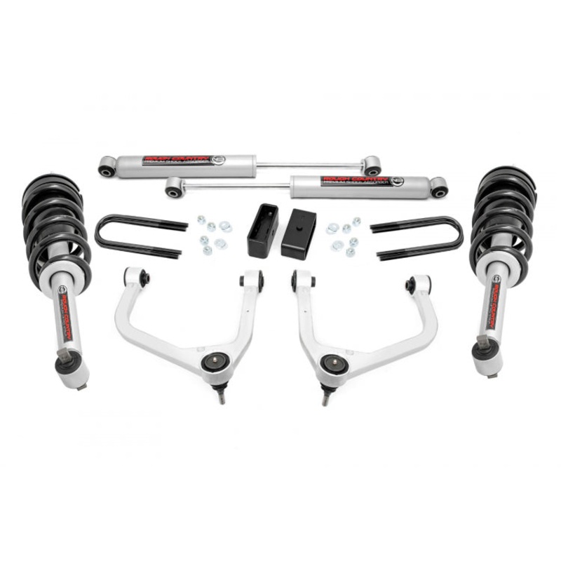 Rough Country 3.5″ Lift Kit 28231 (Mono-Leaf Spring)