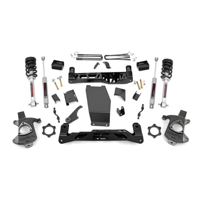 Rough Country 5″ Lift Kit 22333 (Cast Steel LC Arm)