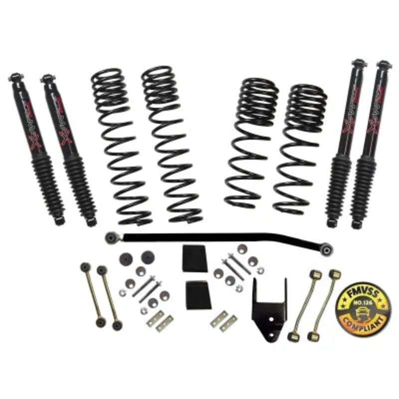 Skyjacker 3.5-4″ Lift Kit with Black Max Shocks SKYJL40BPBLT