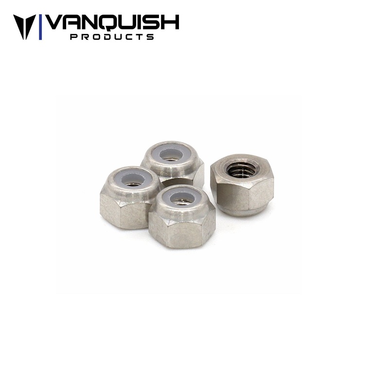 Titanium M3 Nylock Nut (4)