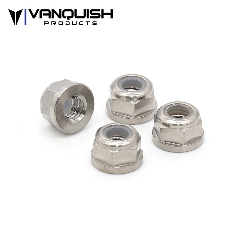 Titanium M5 Nylock Nut (4)