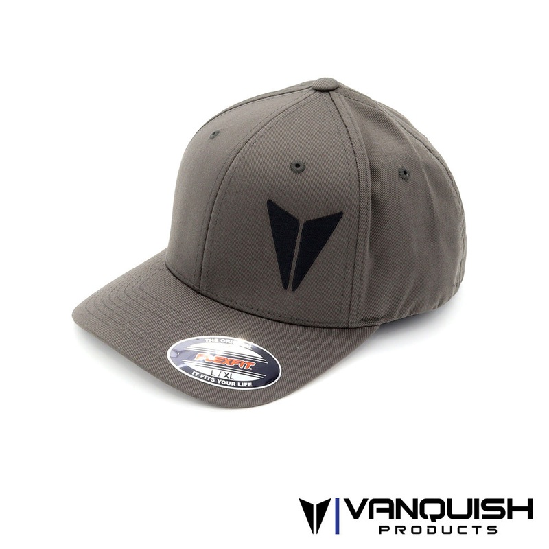 Vanquish Products Embroidered Logo Hat – Grey L/XL