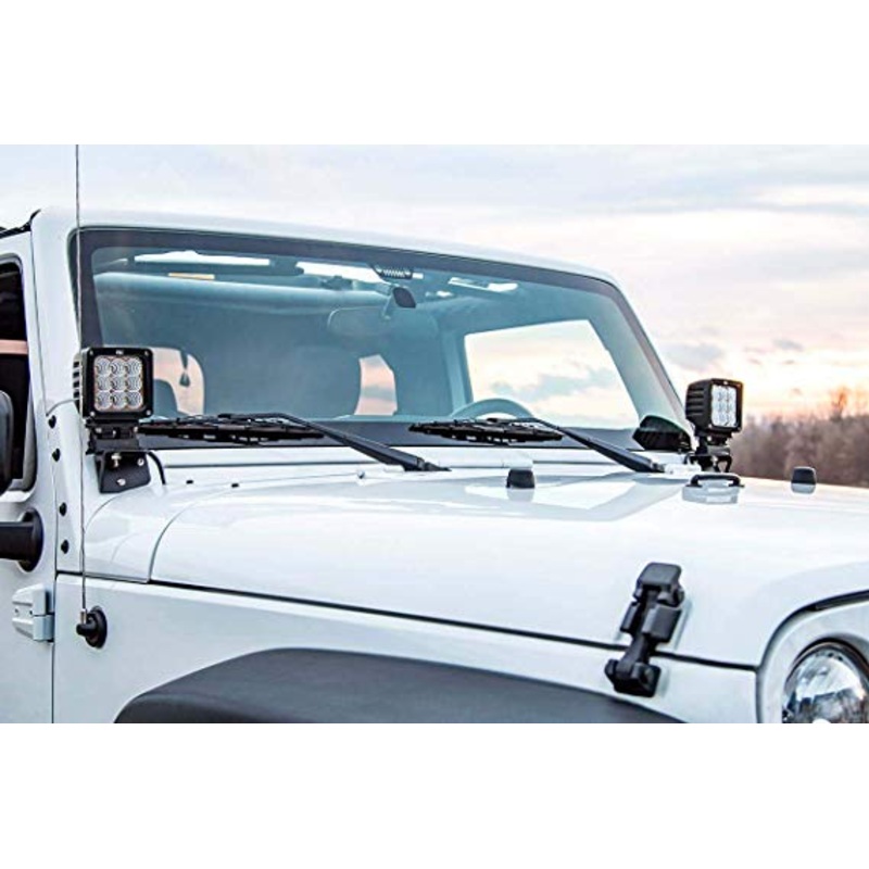 Rough Country 4″ Lower Windshield Light Mount 6004