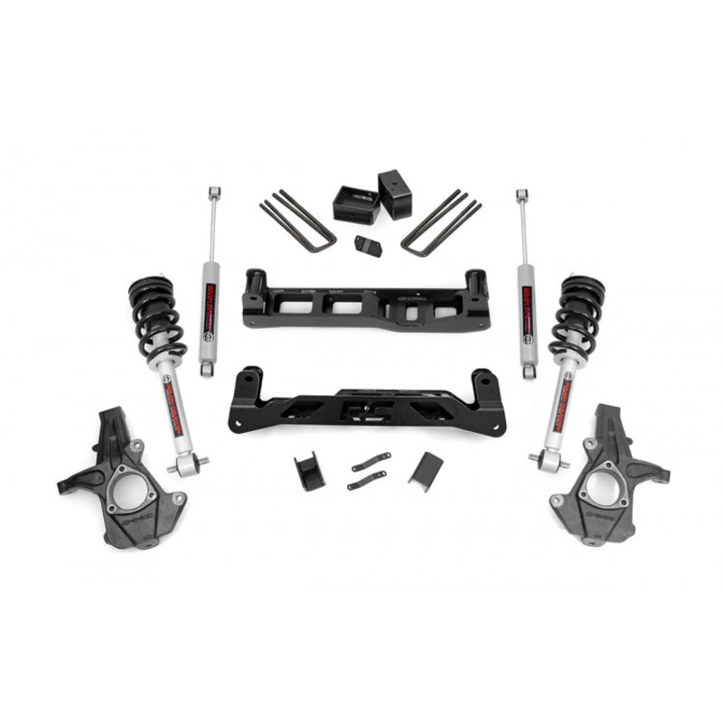 Rough Country 5″ Lift Kit 24733 (Cast Steel LC Arm)