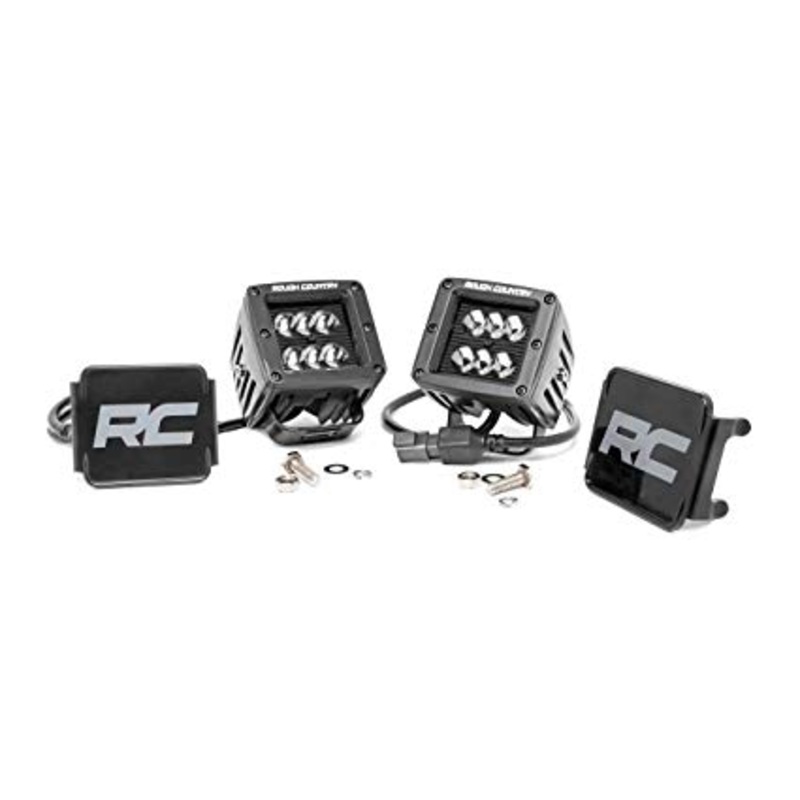 Rough Country Black Series Led Cube Spot Light 70903BL