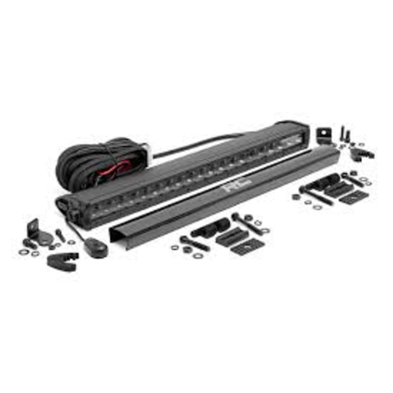 Rough Country 20 Inch Black Series Led Light Bar Single Row 70720BL