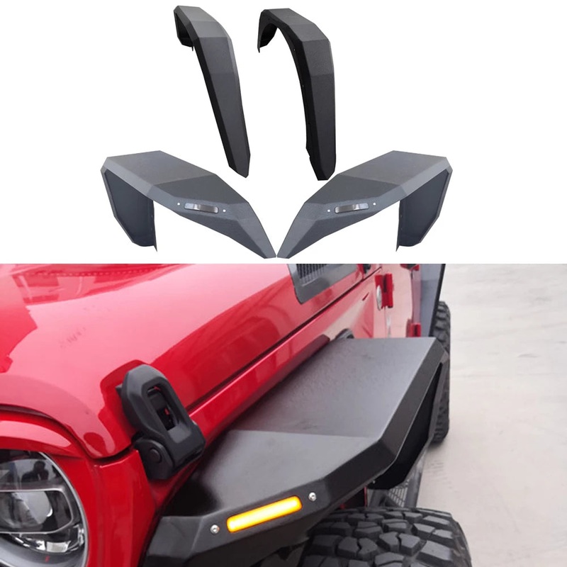 Trail Ops Aluminum Fender Flare Set TO-JL-FD-010