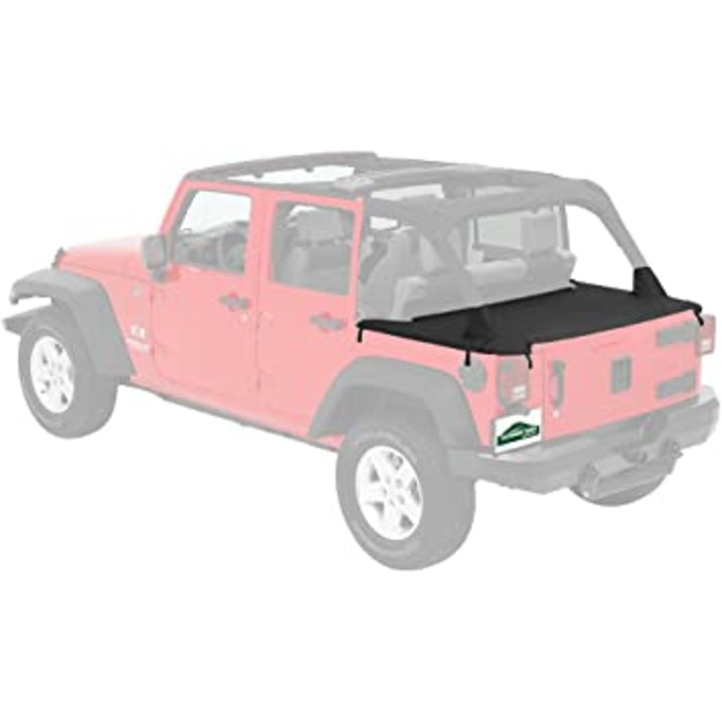 Black Diamond Cargo Cover for 2007-2018 Jeep Wrangler JK Unlimited 41829-35