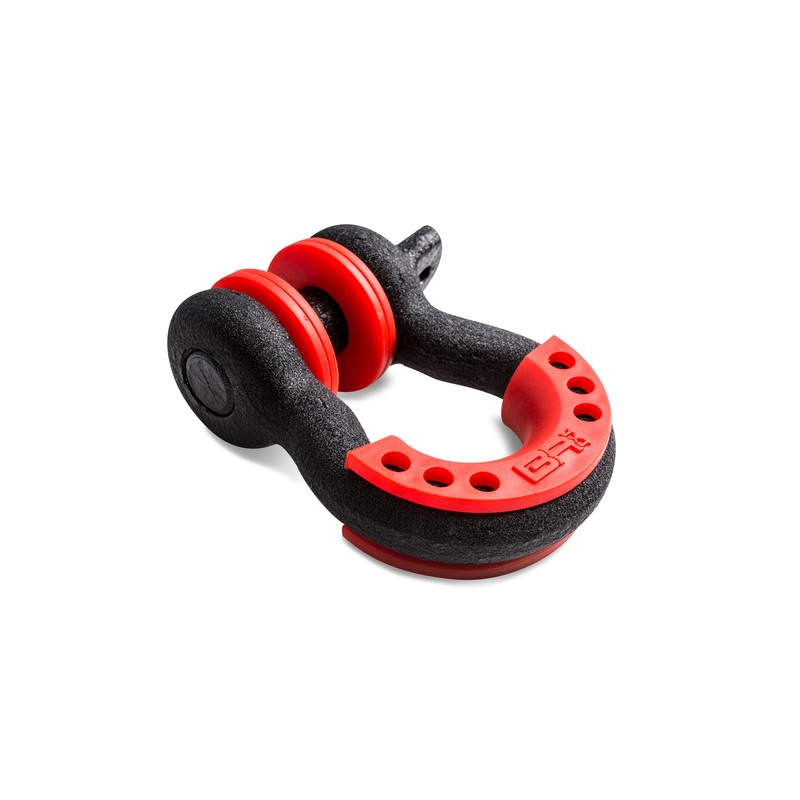 Body Armor 3/4″ Black D-Ring With Red Isolators 3203
