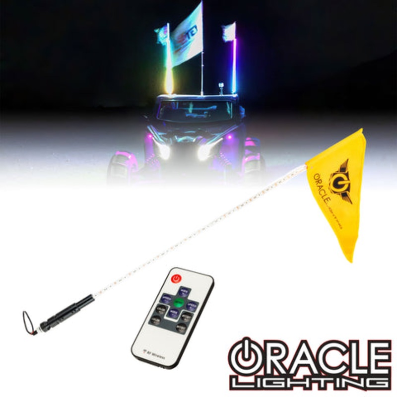 Oracle 4FT Colorshift LED Whip Antenna 5781-333