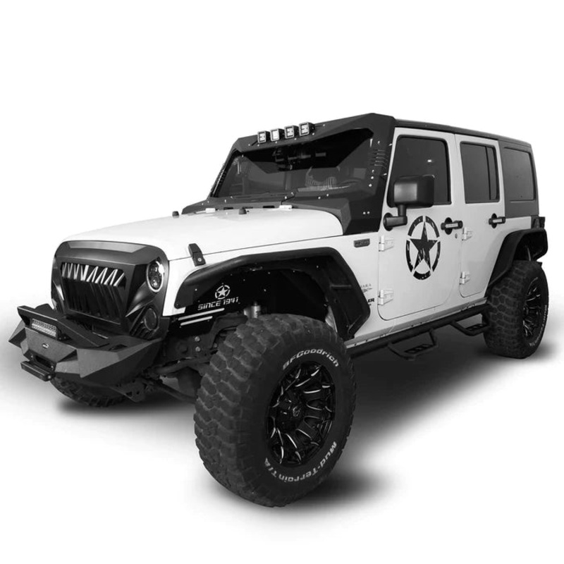 Trail Ops Angry Windshield Armor TO-JL-2054