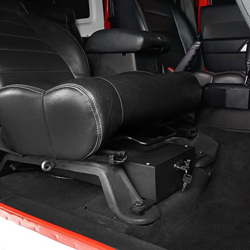 Trail Ops Driver’s Under Seat Lockbox TO-JK-7140