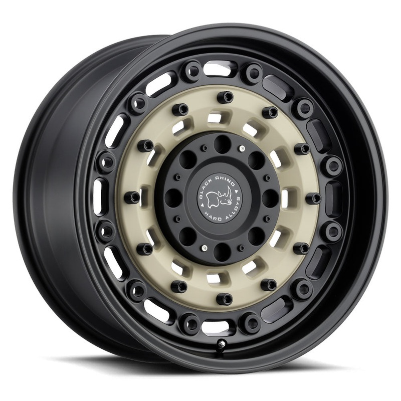 Black Rhino Arsenal Sand on Black 20×9.5″  2095ARS-85127D71